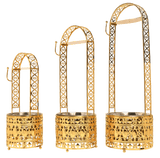 Mik Coco Gold Shisha Charcoal Holder 3pcs - MIK COCO