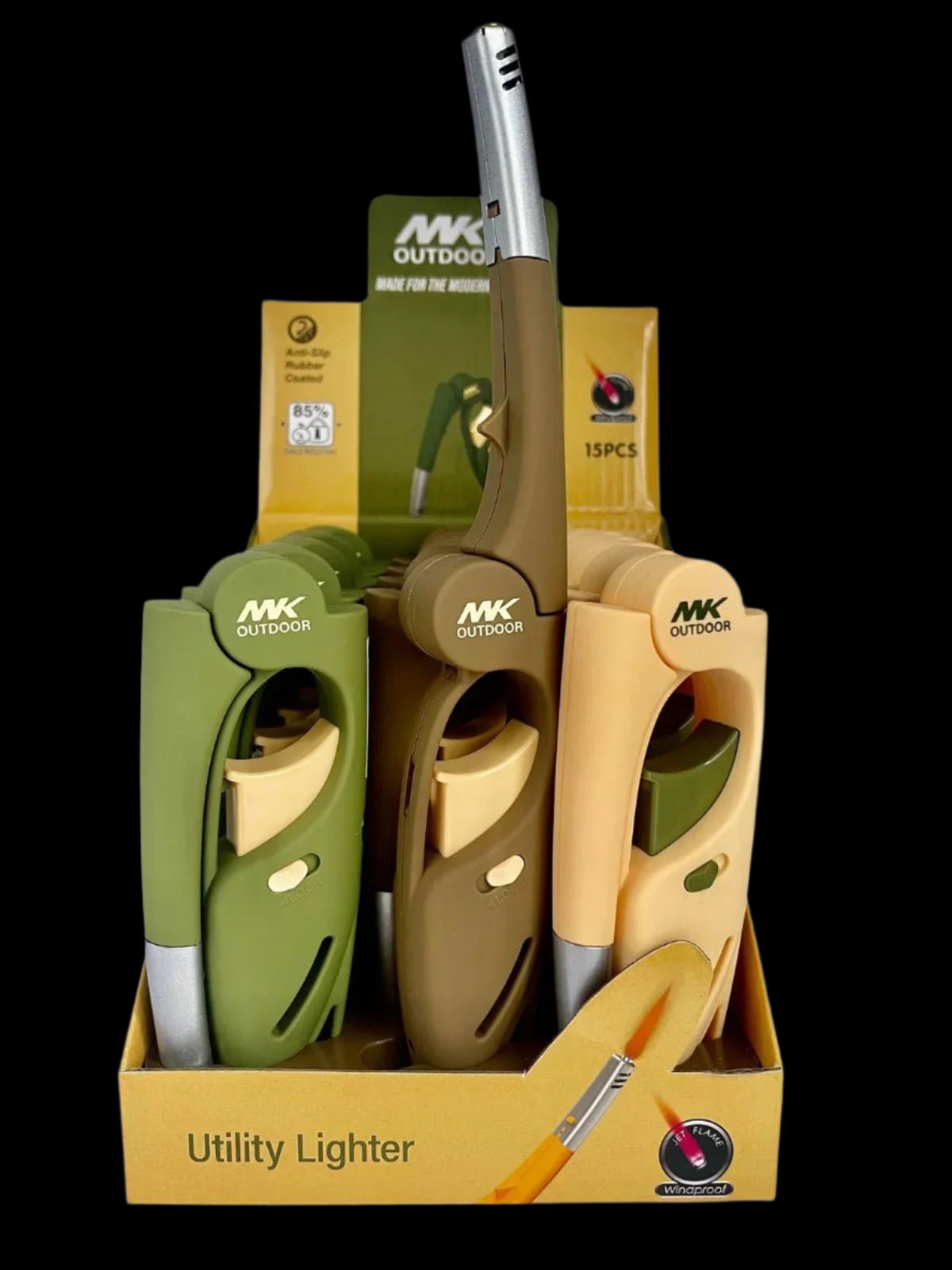 MK Outdoor Jet Refillable BBQ Lighters 1pc - MIK COCO