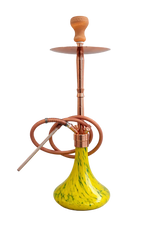 Luxury Rose Gold Shisha Complete With Hose And Base (75CM) - MIK COCO