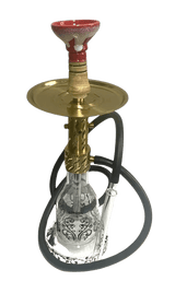 MIKCOCO Brass Shisha With Carry Bag (50CM) - MIK COCO