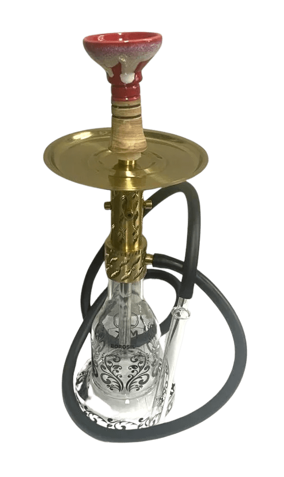 MIKCOCO Brass Shisha With Carry Bag (50CM) - MIK COCO