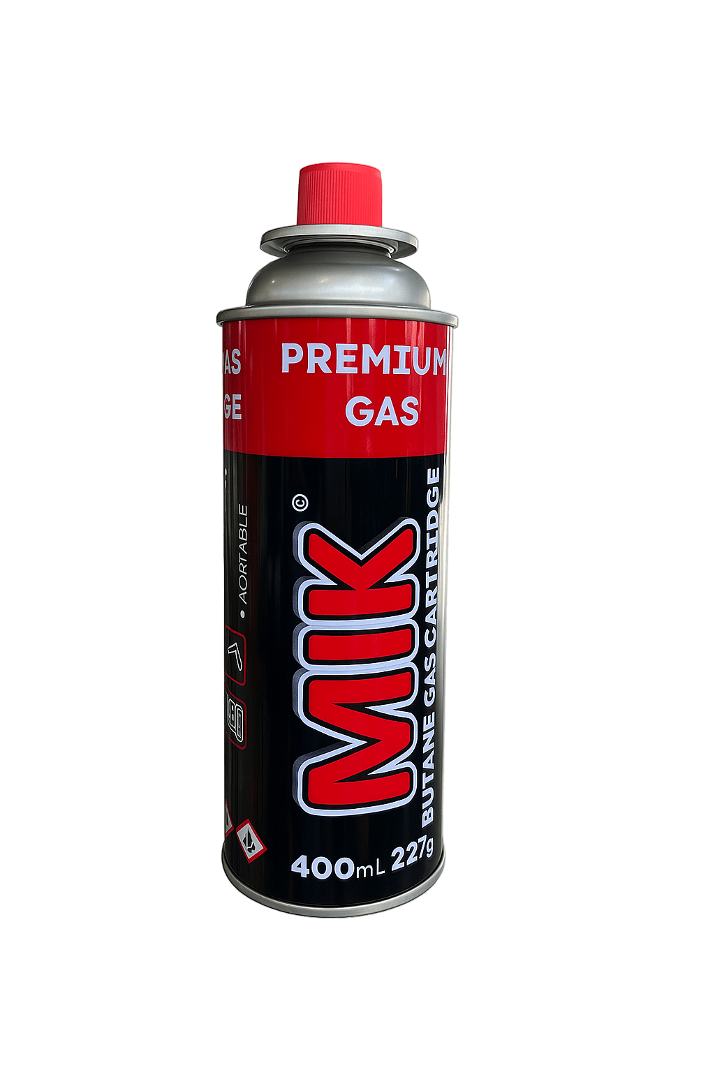MIK BUTANE GAS CARTRIDGE Pk4 - MIK COCOMIK BUTANE GAS CARTRIDGE Pk4