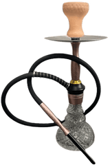 MIK COCO Glass & Metal Design Shisha (44CM) - MIK COCO