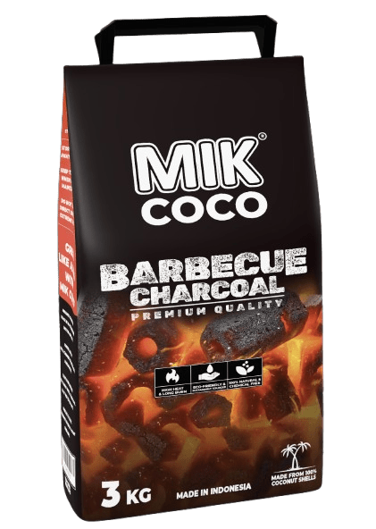 MIK COCO HEXA BBQ CHARCOAL (3KG) - MIK COCO
