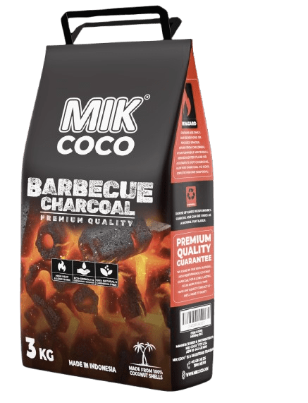 MIK COCO HEXA BBQ CHARCOAL (3KG) - MIK COCO