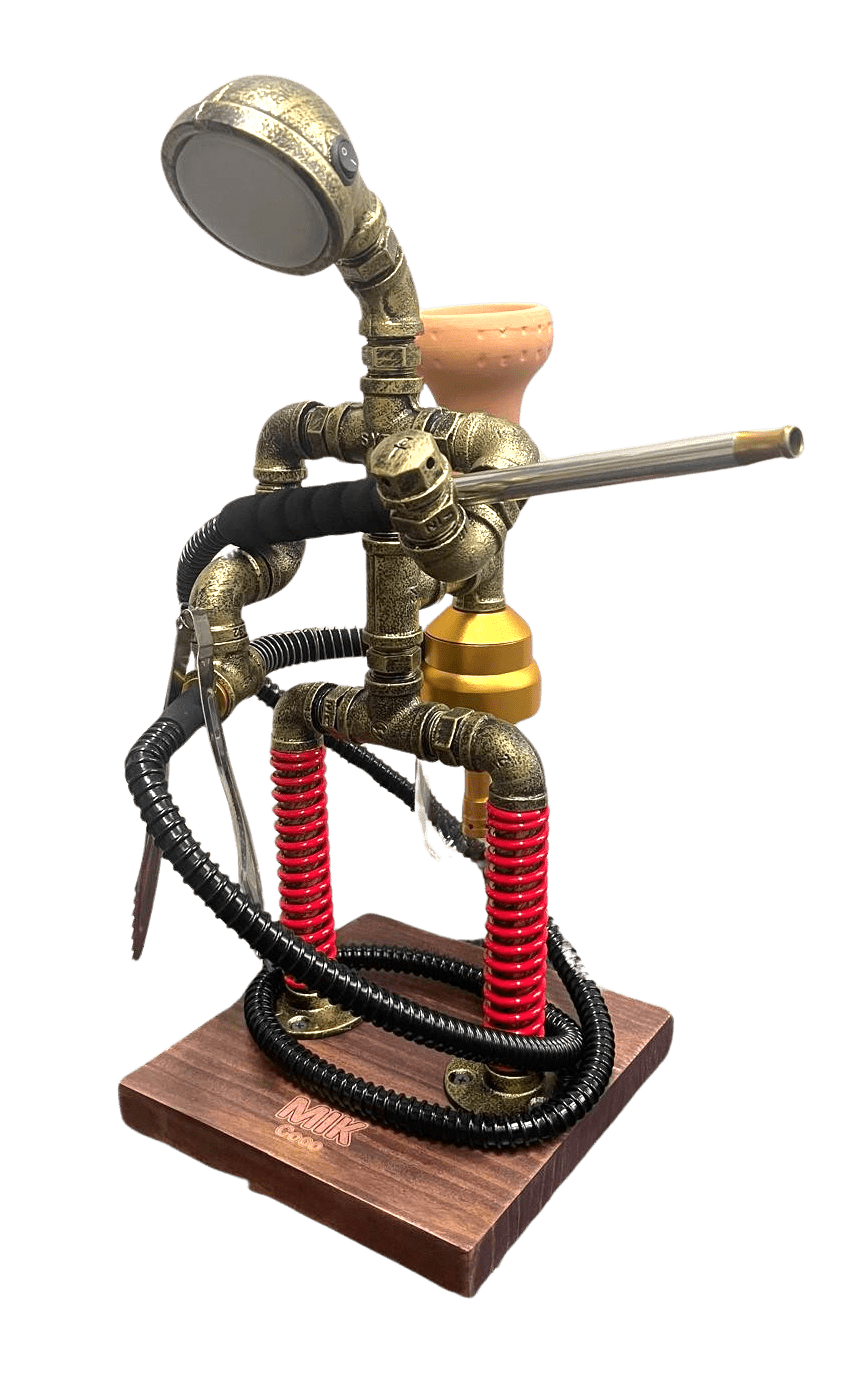 MIK Metal ROBOT Man LED Shisha (45CM) - MIK COCO