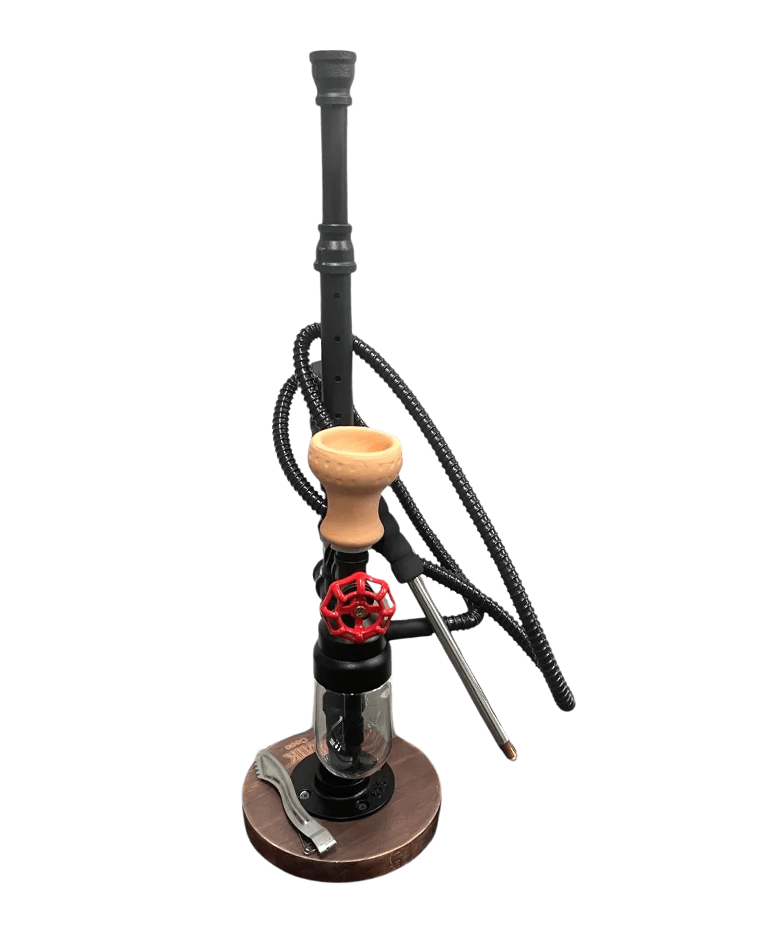 Mik Coco Industrial Metal and Wood Shisha (66CM) - MIK COCO