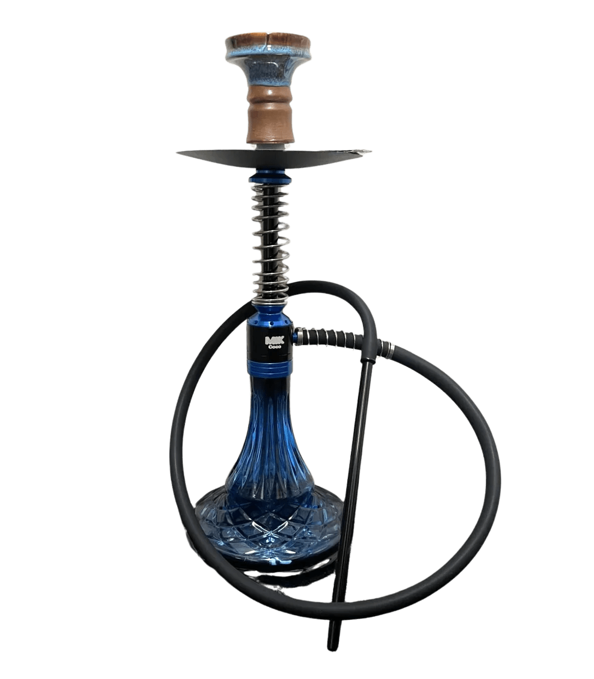Mik Coco Ribbed Design Shisha Assorted (54CM) - MIK COCO