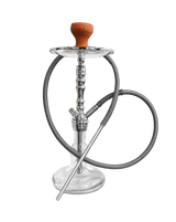 Modern Glass Shisha Set – Assorted Colours | Complete Premium Setup (45CM) - MIK COCO