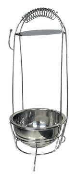 Mik Coco Silver Charcoal Holder Basket - MIK COCO