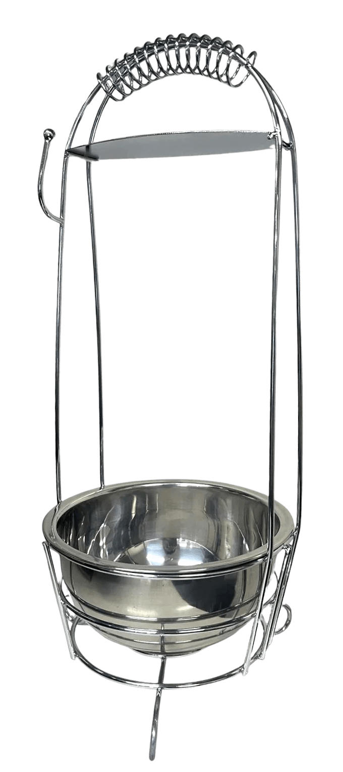 Mik Coco Silver Charcoal Holder Basket - MIK COCO