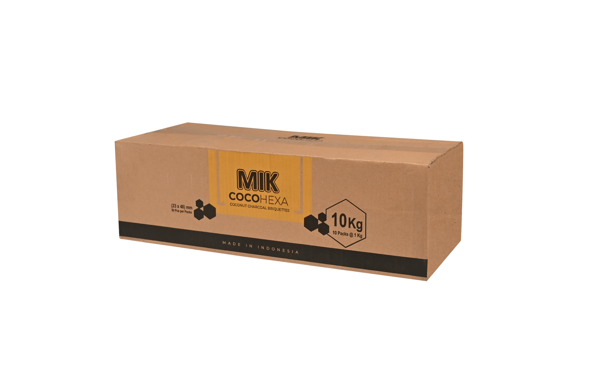 MIK COCO Hexa Shisha Charcoal (1KG) - MIK COCO