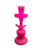 Mik Coco LED Pink Frosted Shisha + Case (36CM) - MIK COCO